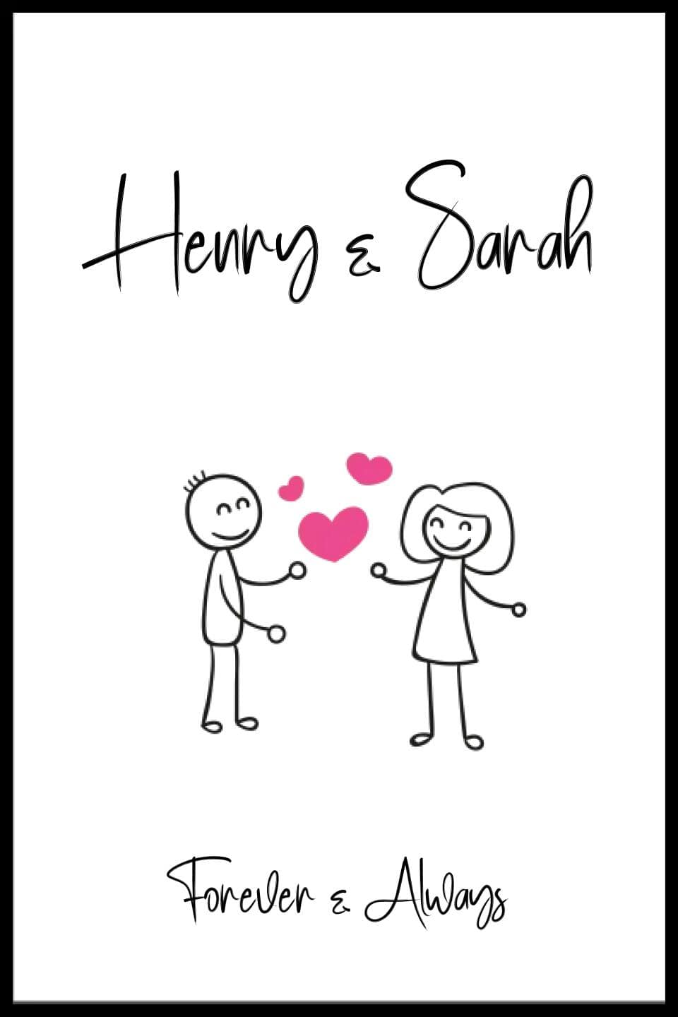 Valentines Framed Print